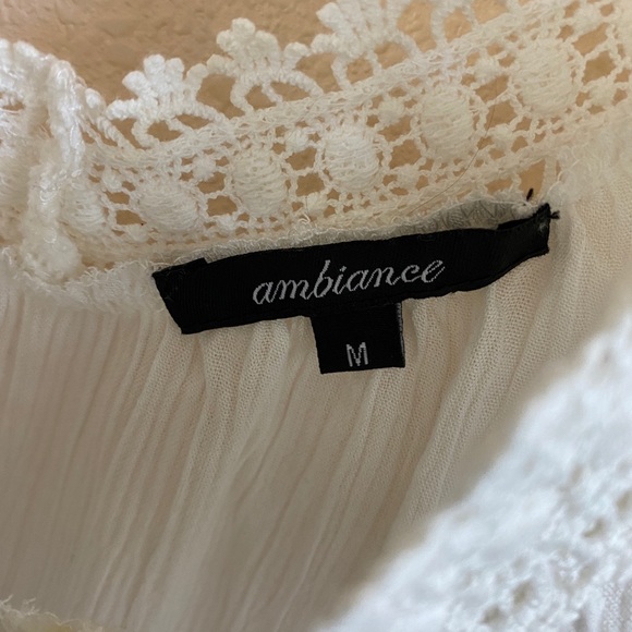 white off the shoulder blouse - Picture 2 of 3